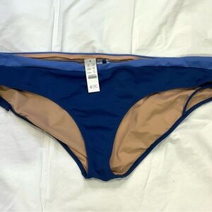 J. Crew Women's Blue Bikini Bottom
